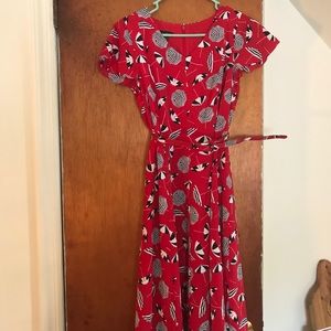 Flow-y fitting dress